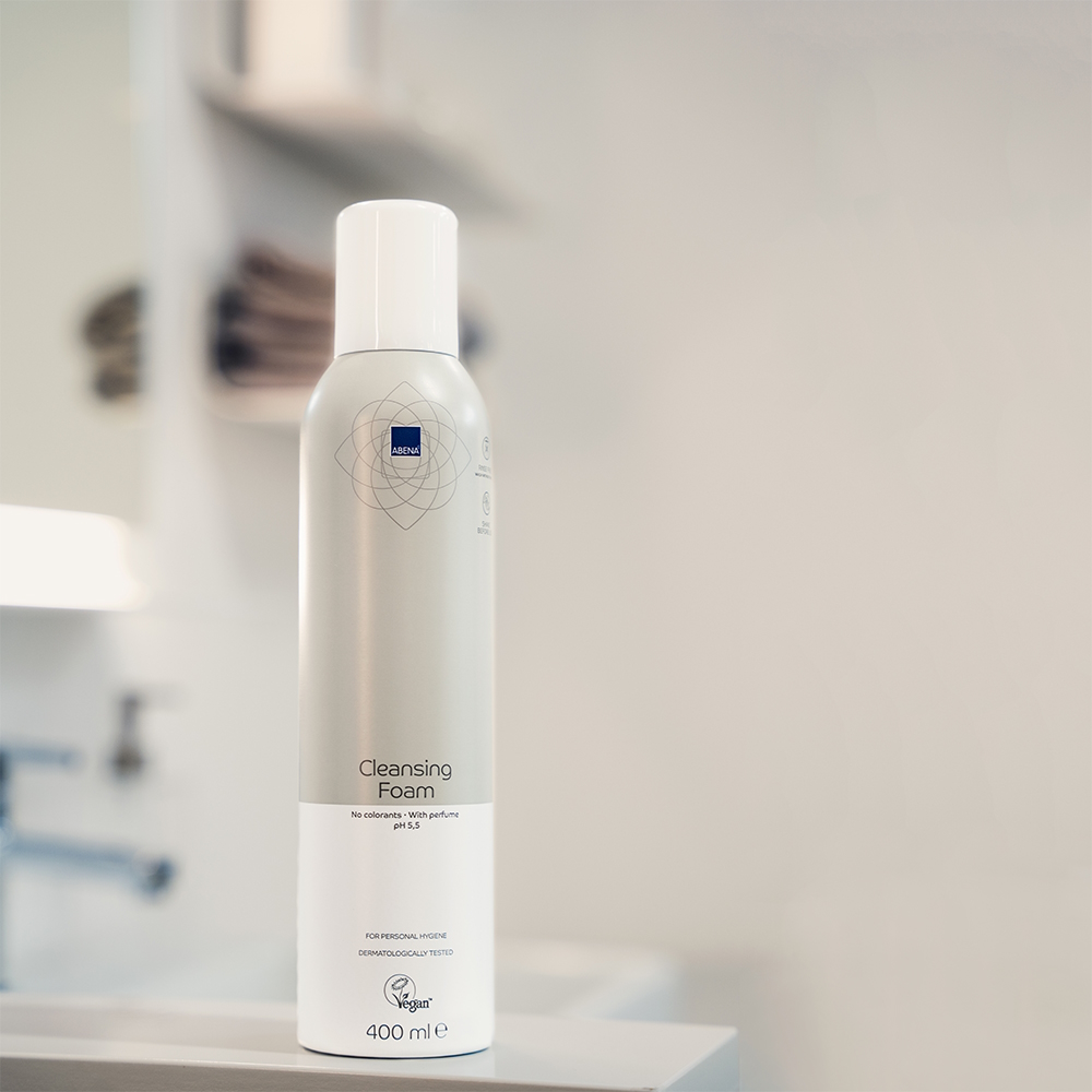 Abena Αφρός Kαθαρισμού χωρίς χρωστικές με άρωμα 400ml 6658