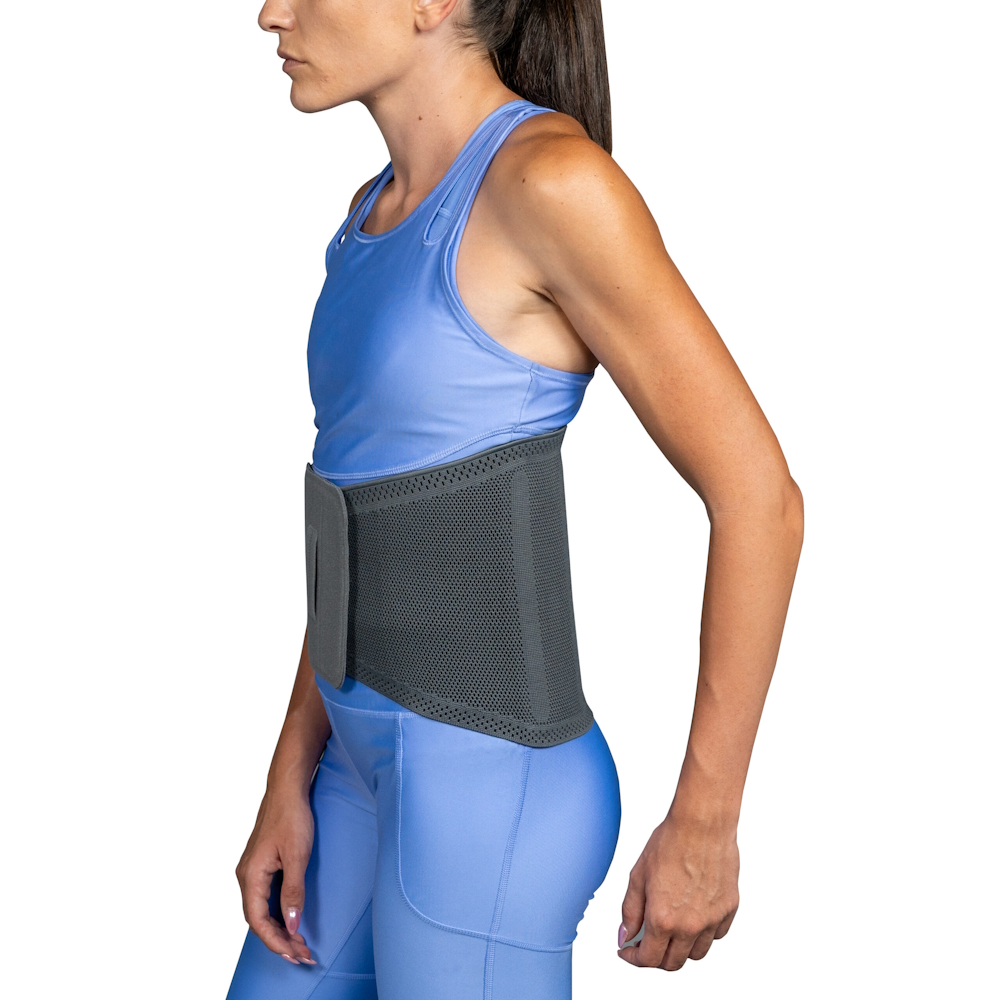 Ζώνη Οσφύος με Μπανέλες με 3D Ύφανση MOBIAK (W2442)