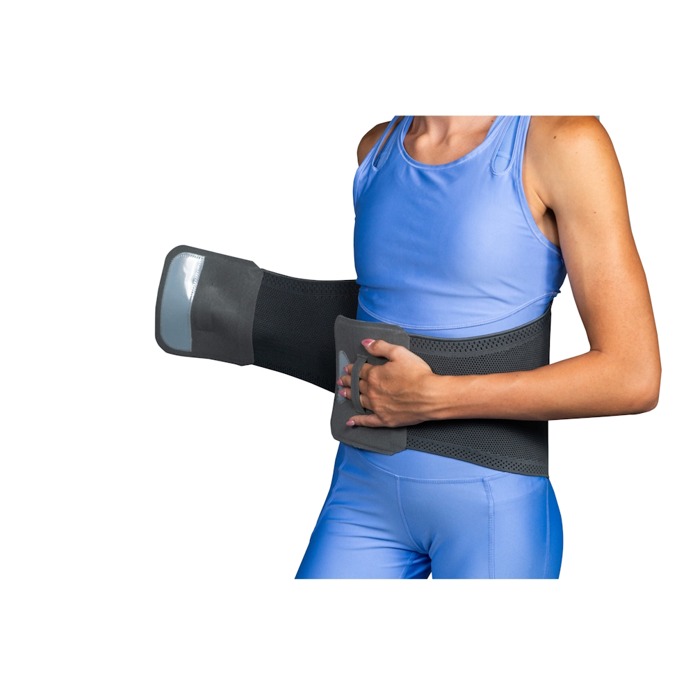 Ζώνη Οσφύος με Μπανέλες με 3D Ύφανση MOBIAK (W2442)