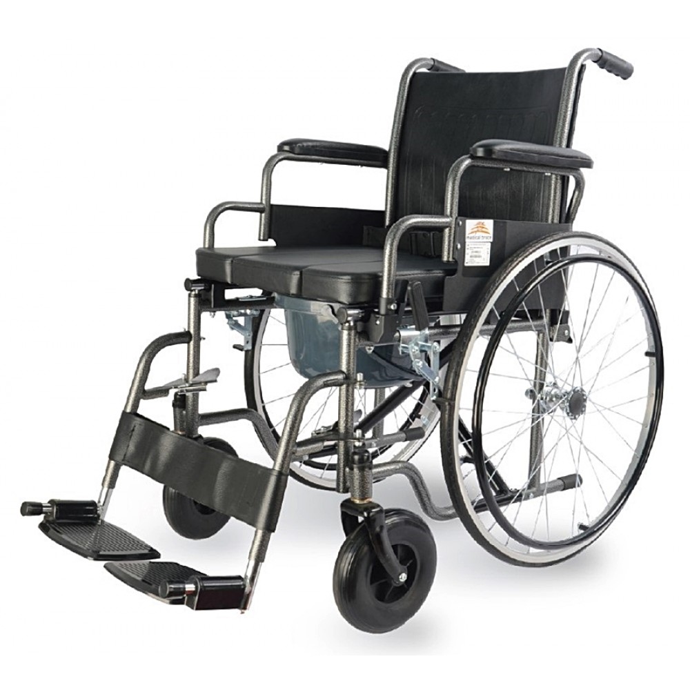Χειροκίνητο Αναπηρικό Αμαξίδιο Medical Brace MB.W2007 με Τουαλέτα