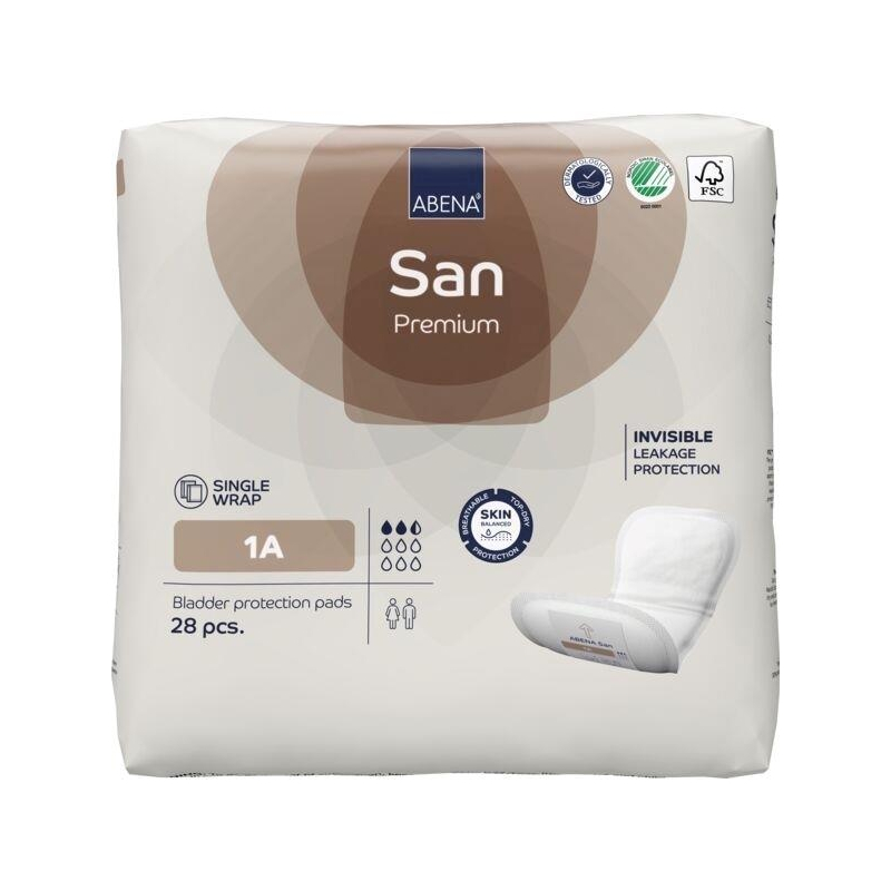 Σερβιέτες Ακράτειας ABENA San No1Α Premium