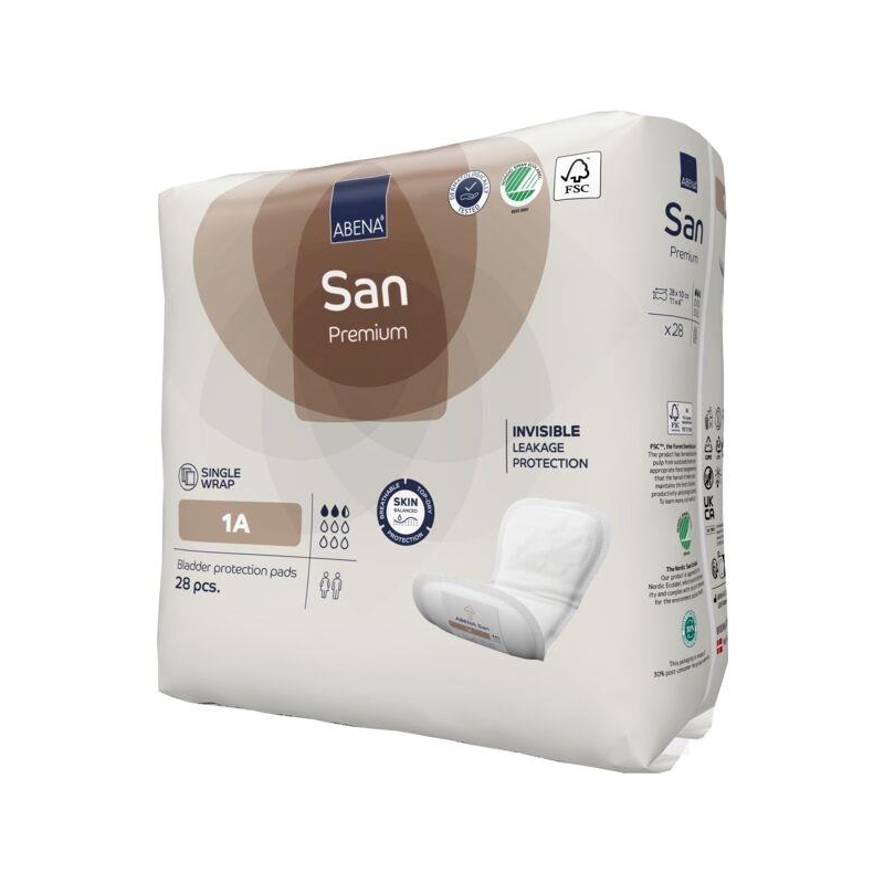 Σερβιέτες Ακράτειας ABENA San No1Α Premium