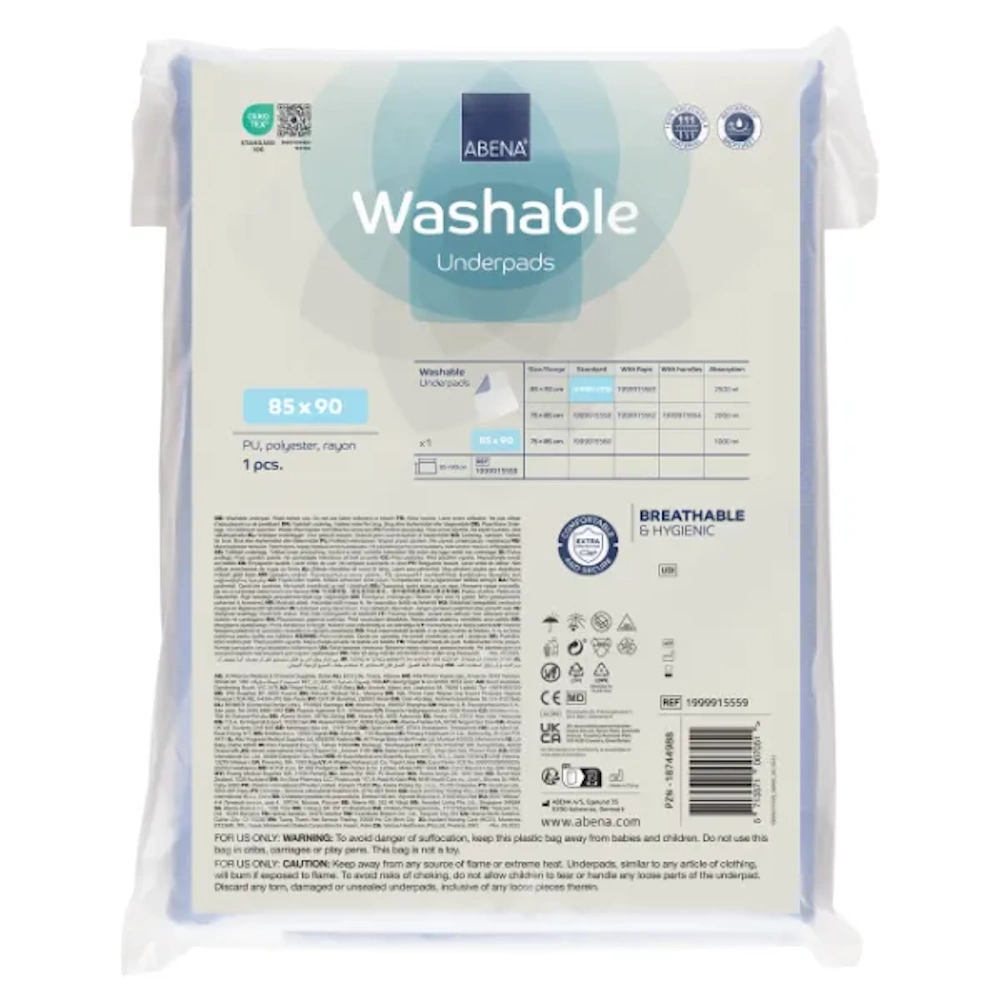 Πλενόμενο Υποσέντονο-Επίστρωμα 85x90cm Abena Washable