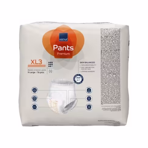 Βρακάκια ABENA Pants XL3 Premium Νύχτας 16 τεμ