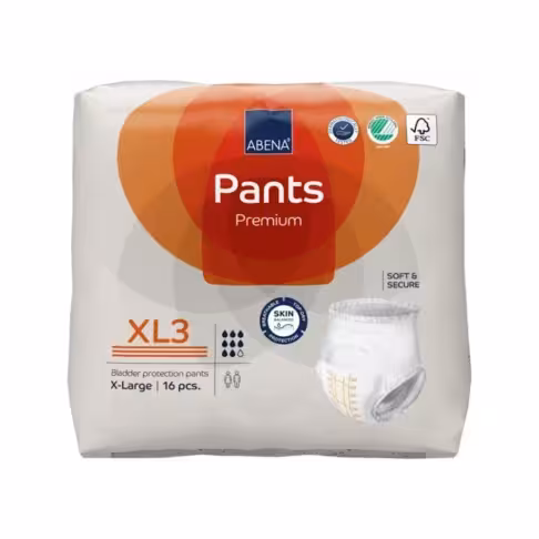 Βρακάκια ABENA Pants XL3 Premium Νύχτας 16 τεμ