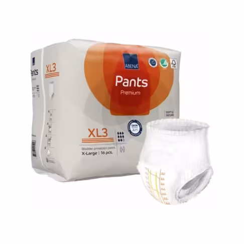 Βρακάκια ABENA Pants XL3 Premium Νύχτας 16 τεμ