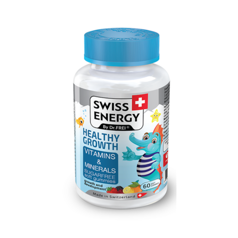 Ζελεδάκια Βιταμινών Swiss Energy Healthy Growth