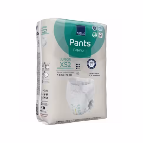 Πάνες Ακράτειας Abena Pants Junior XS2 Premium 18 τεμ.