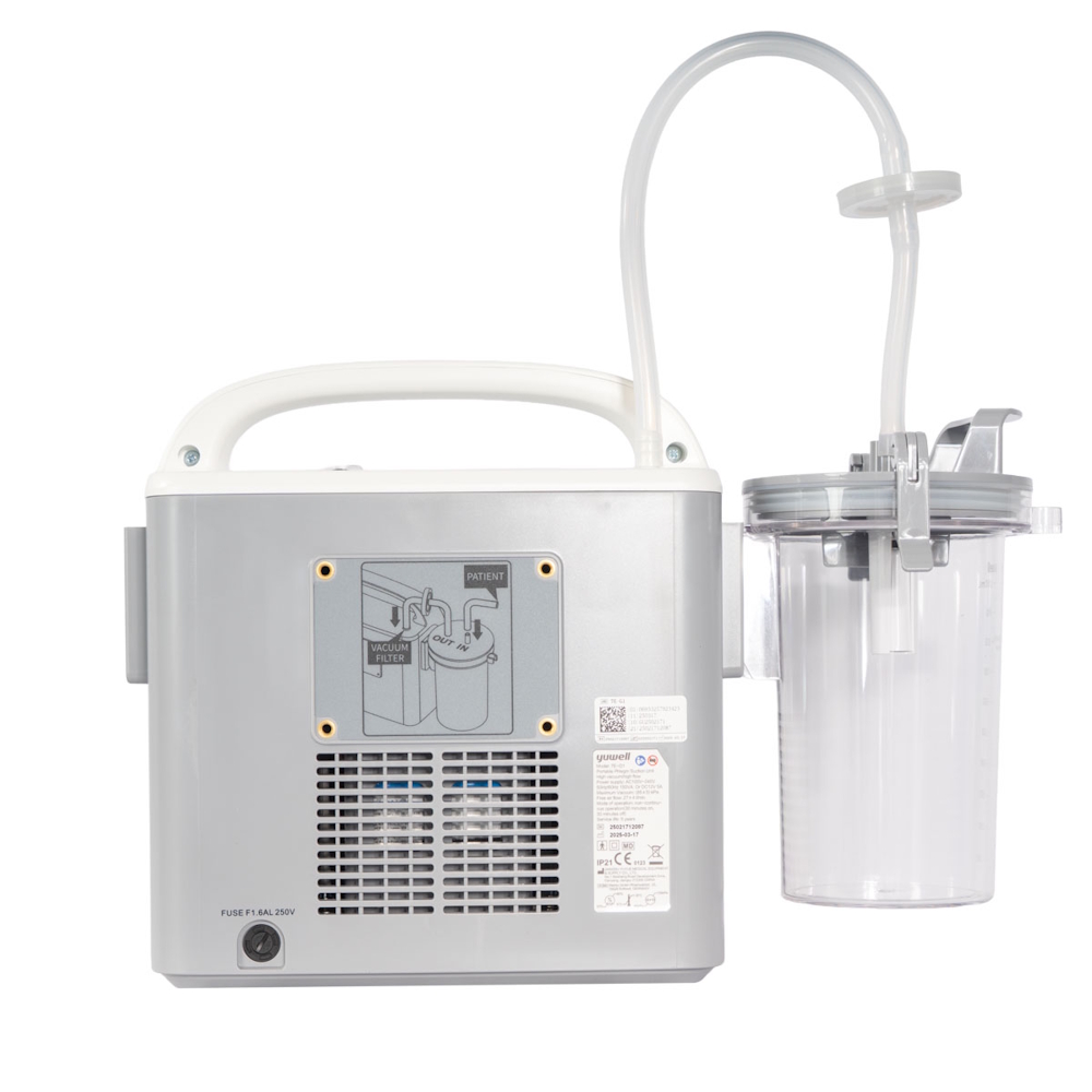 Συσκευή Αναρρόφησης Yuwell 7E-G1 (27 L/Min) με Μπαταρία