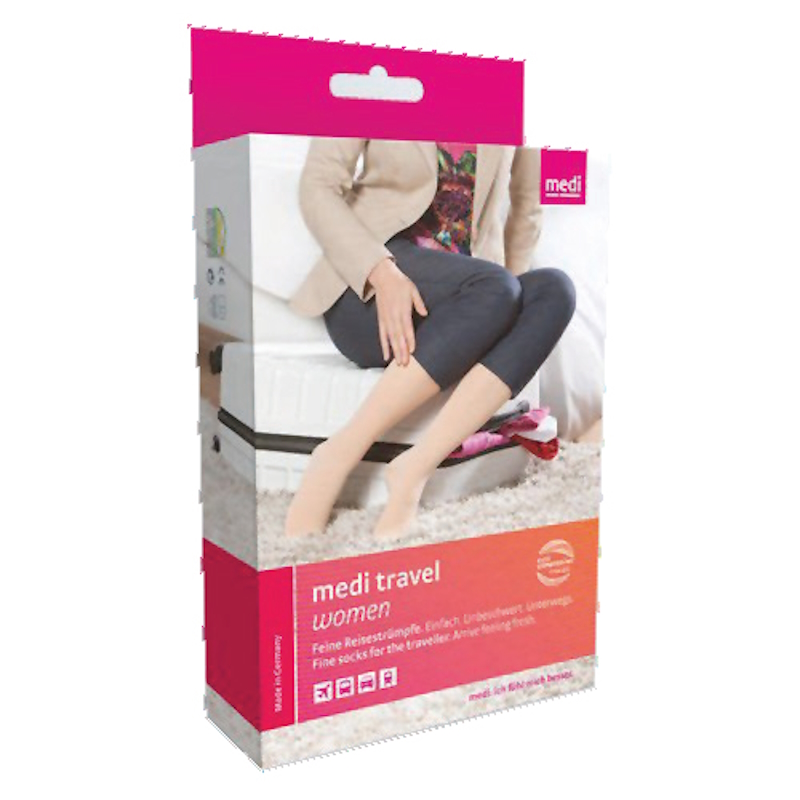 μεντιςοοκμενσ-1 Κάλτσες Κάτω Γόνατο Γυναικείες Medi Travel women Alfacare