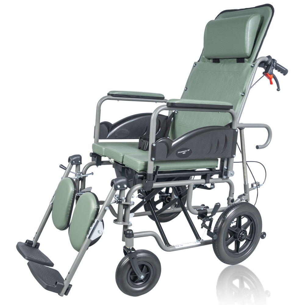 Αναπηρικό Αμαξίδιο Reclining με Δοχείο U-Shape PROTEUS IV 0811928
