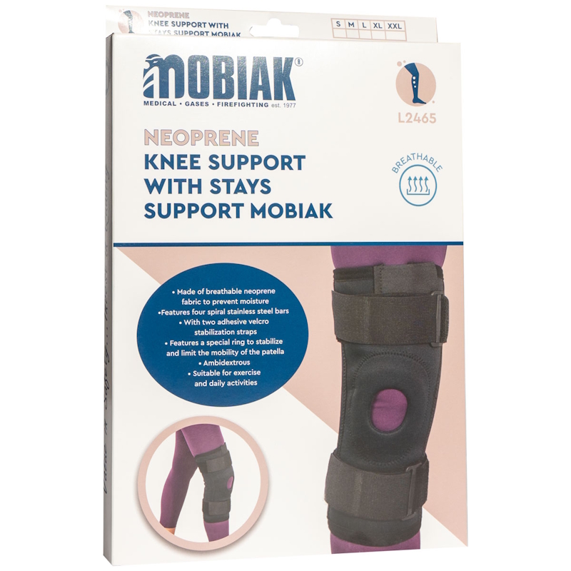 L2465 (6) Επιγονατίδα NEOPRENE με Μπανέλες (L2465)