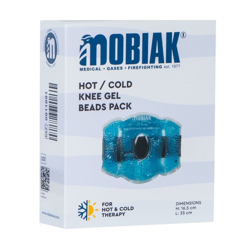 0811891_1 Επίθεμα Γονάτου Hot/Cold με Σφαιρίδια GEL MOBIAK 0811891