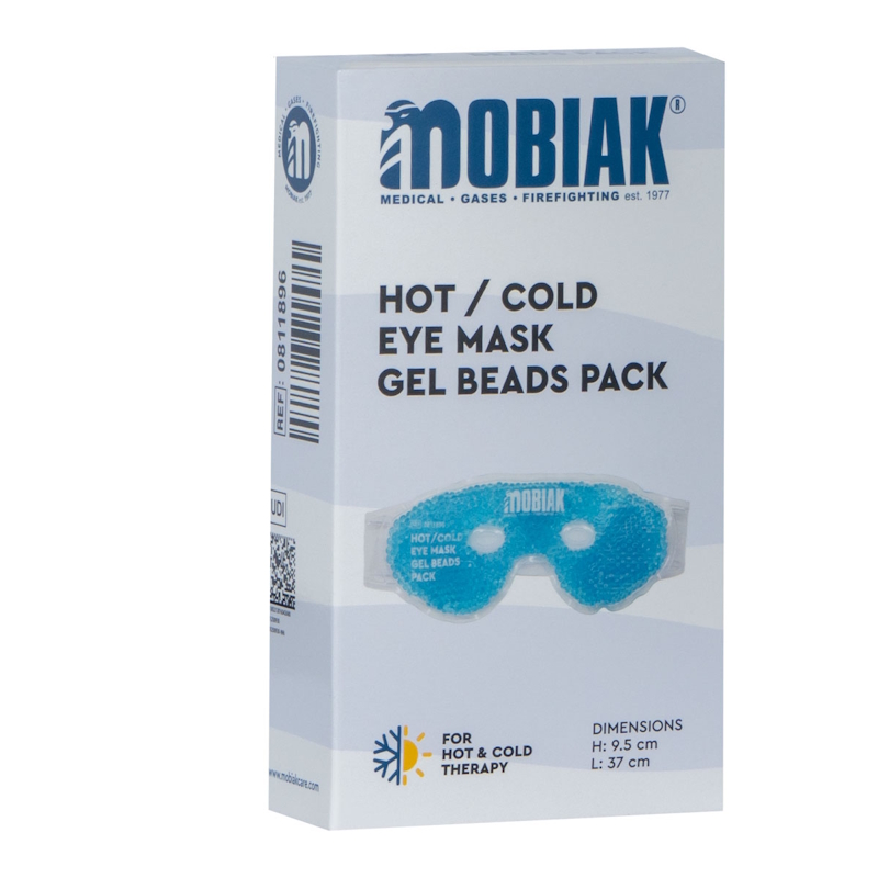 0811896_1 Επίθεμα Ματιών Hot/Cold με Σφαιρίδια GEL MOBIAK 0811896