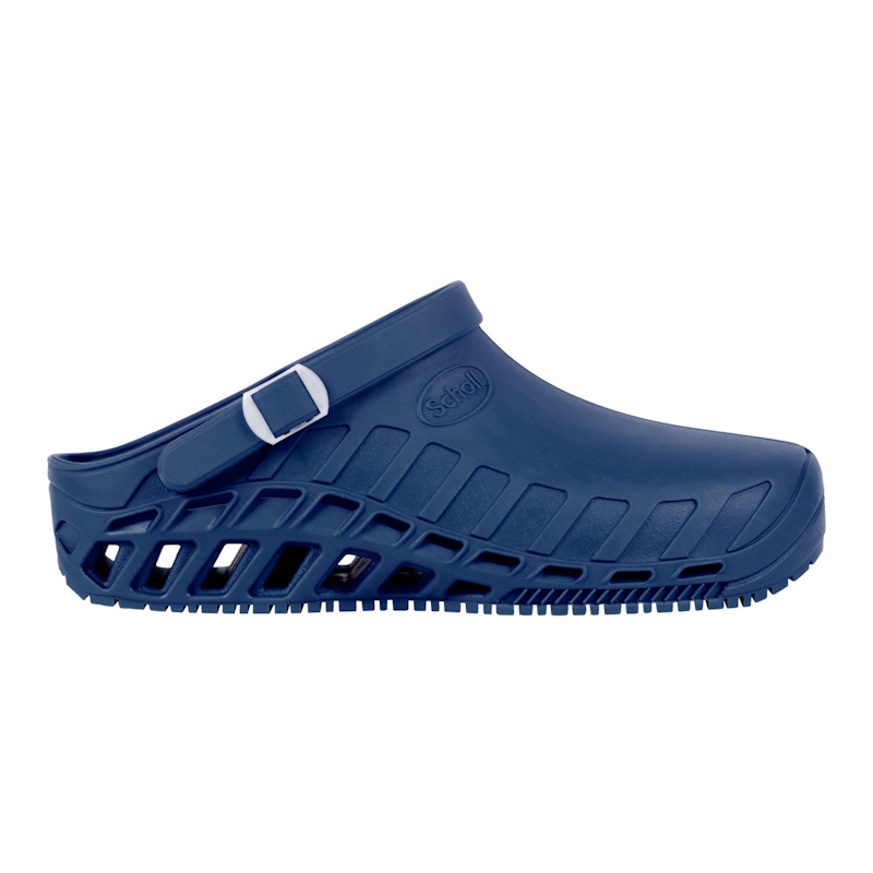 CLOG EVO BLUE Scholl Professional Clog Evo Ανατομικά Σαμπό Black Mobiak