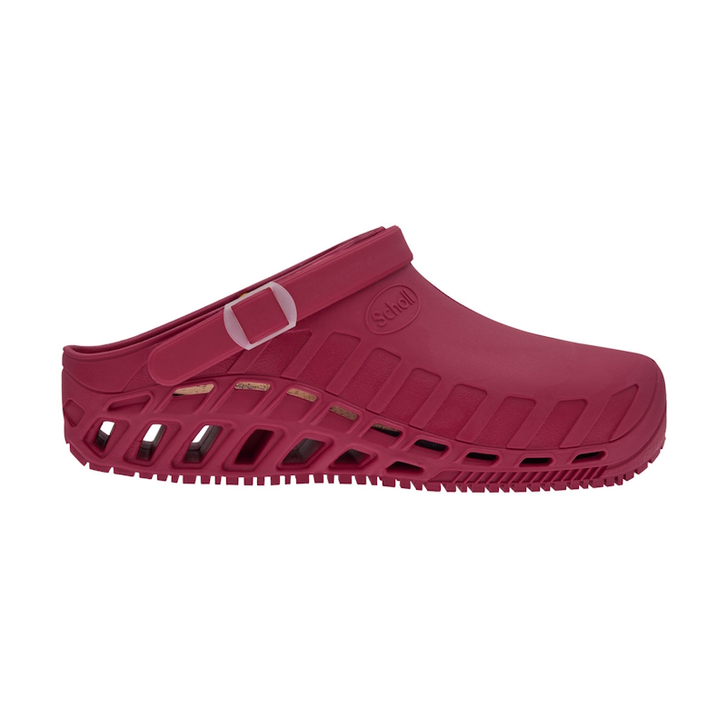 CLOG EVO DEEP RED Scholl Professional Clog Evo Ανατομικά Σαμπό Black Mobiak