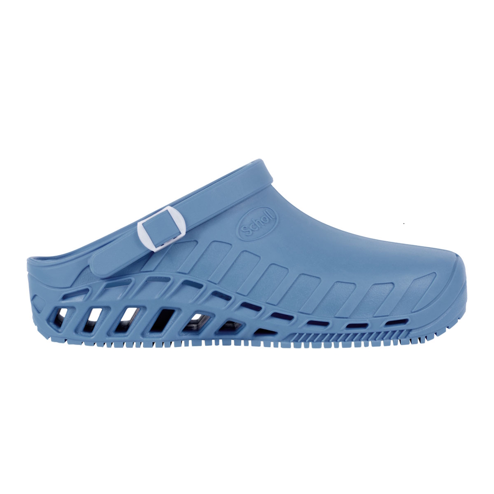 CLOG EVO LIGHT BLUE_0 Scholl Professional Evoflex Ανατομικά Σαμπό Glacial Blue Mobiak