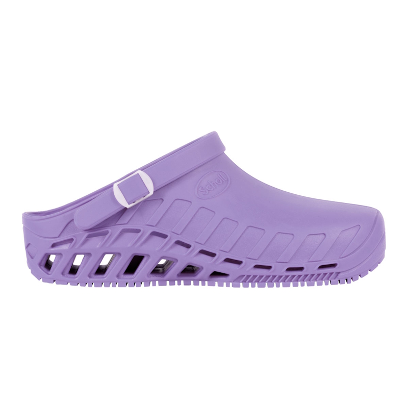 CLOG EVO LILAC Scholl Professional Clog Evo Ανατομικά Σαμπό Black Mobiak