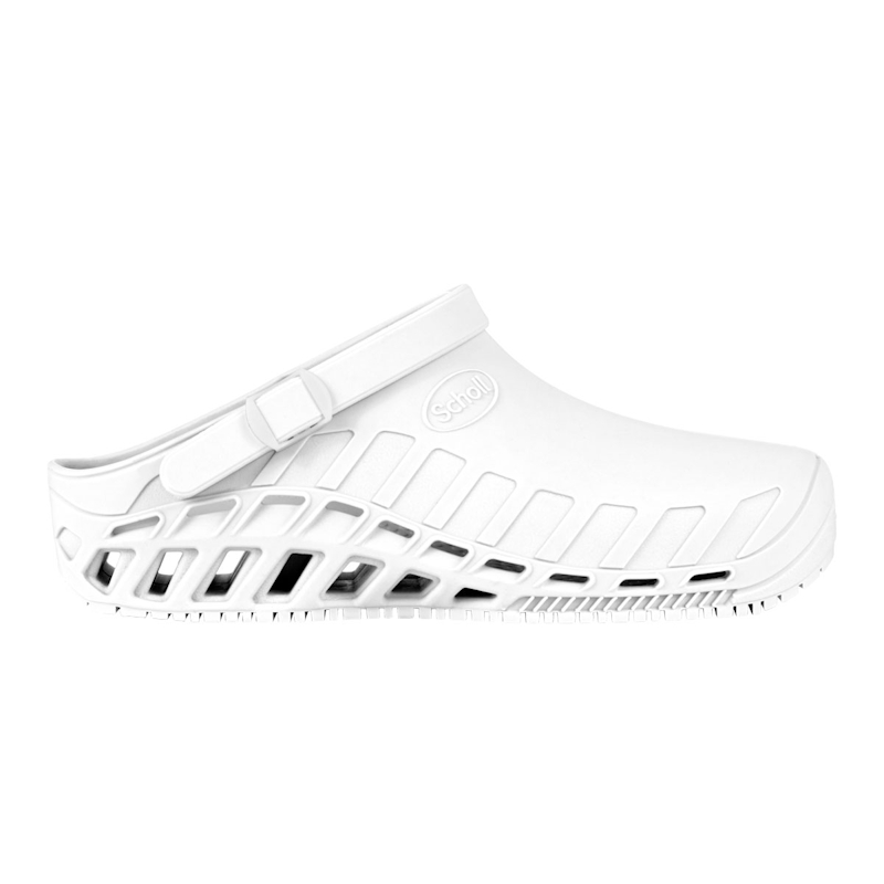 CLOG EVO WHITE Scholl Professional Clog Evo Ανατομικά Σαμπό Black Mobiak