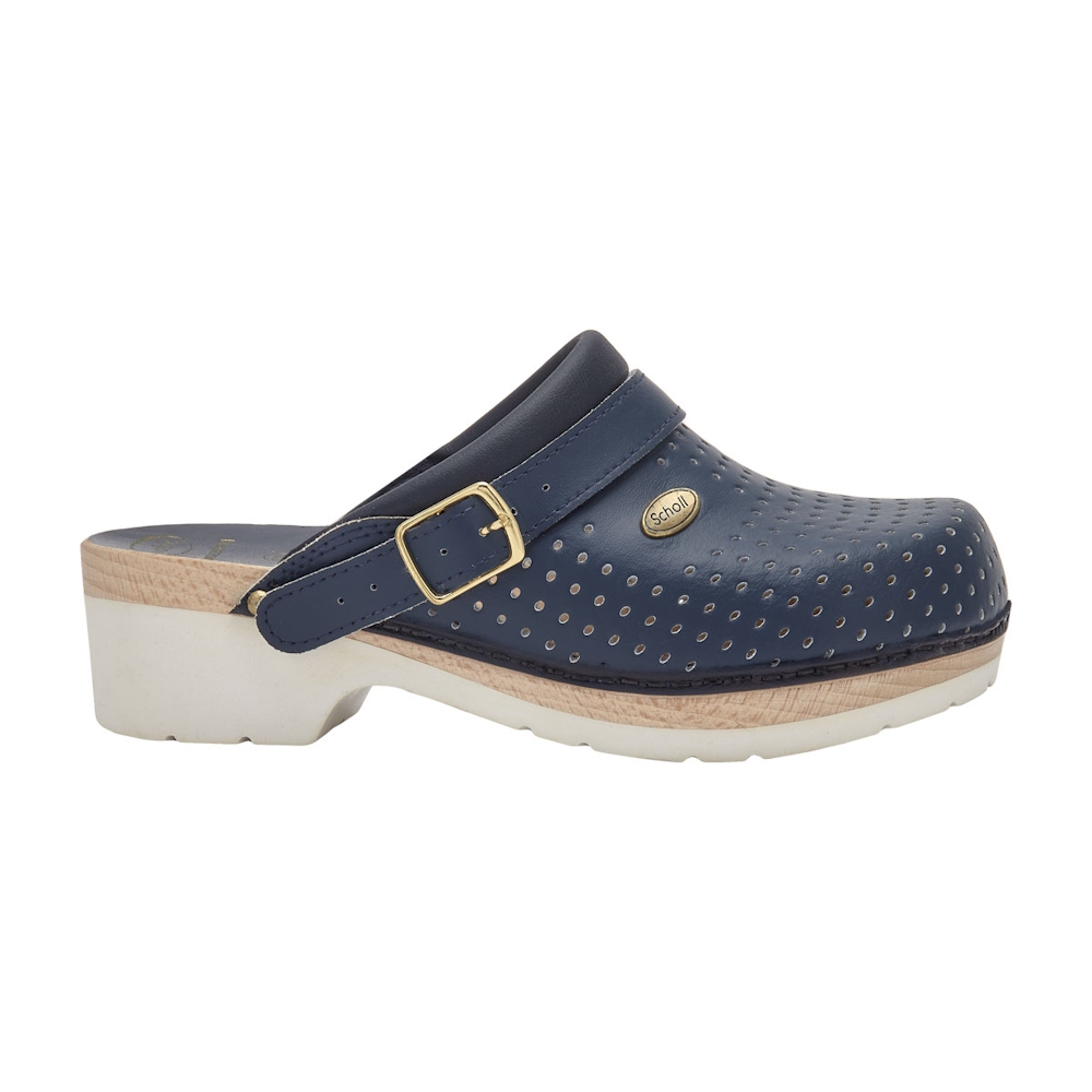 CLOG SUPER COMFORT NAVY BLUE Scholl Professional Clog Supercomfort B Ανατομικά Σαμπό Mobiak