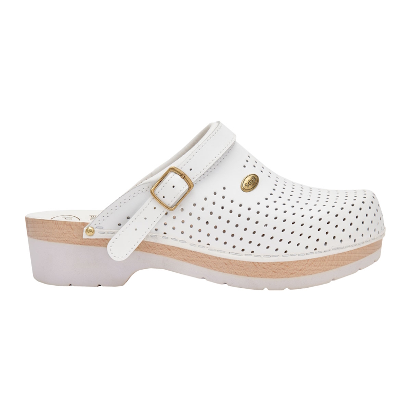 CLOG SUPER COMFORT WHITE Scholl Professional Clog Supercomfort B Ανατομικά Σαμπό Mobiak