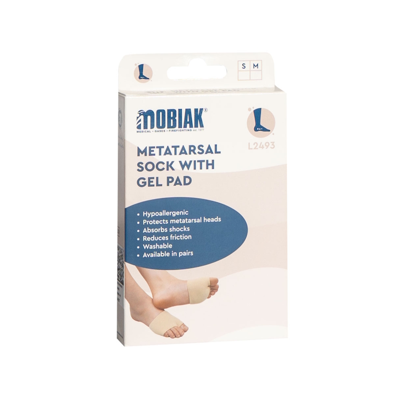 L2493 (4) Καλτσάκι Μεταταρσίων με Επίθεμα GEL (L2493) MOBIAK