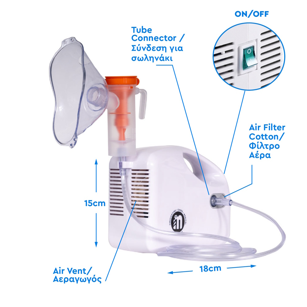 Νεφελοποιητής Τύπου COMPRESSOR MOBIAK 0811850