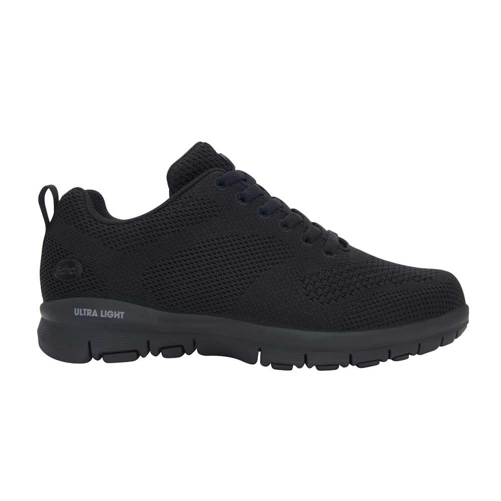 Scholl Professional Jump Laces Αθλητικό Ανατομικό παπούτσι Black