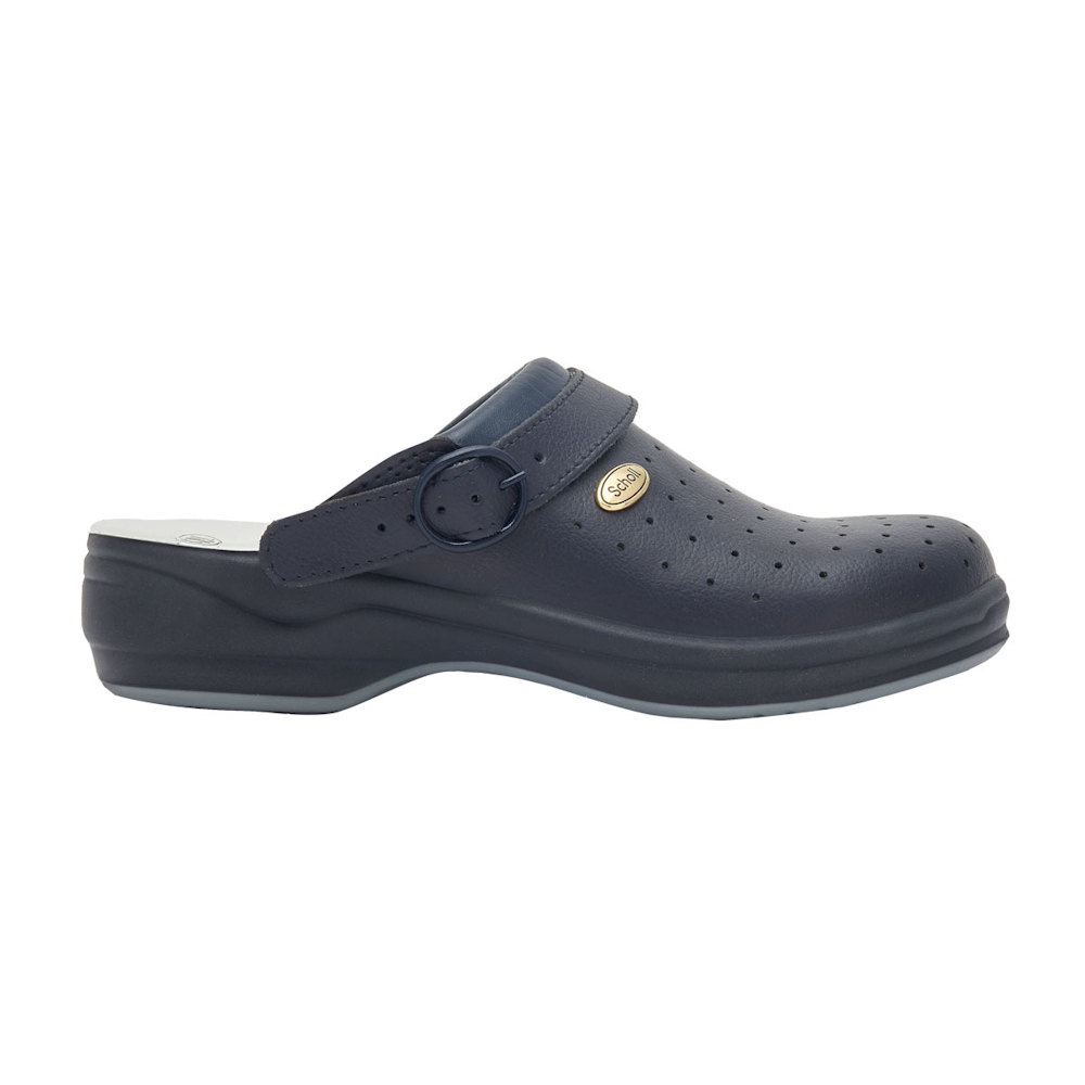 Scholl Professional New Bonus Punched Ανατομικά Σαμπό Navy Blue