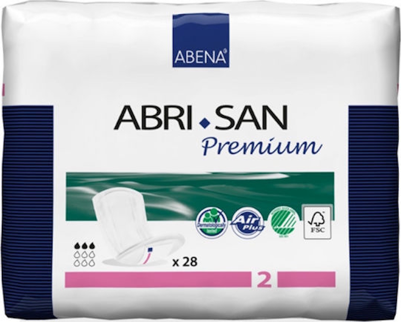 xlarge_20210408141502_8d3a14bc Σερβιέτες Abena Abri San Premium No2 Ακράτειας Κανονικής Ροής